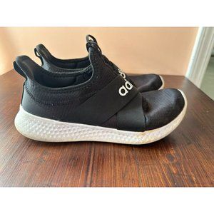 Adidas Womens PureMotion Adapt CloudFoam Womens Size 9 Black White